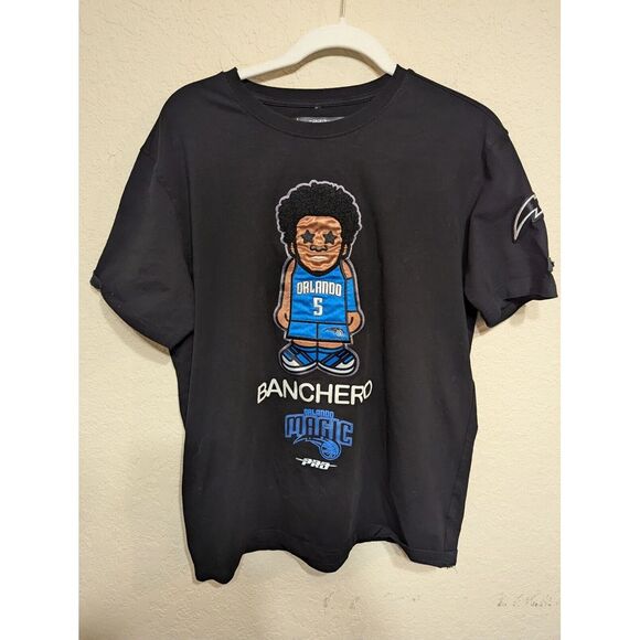 Pro Standard Orlando Magic Banchero‎ Shirt Embroidered Patches Men Size Medium - Picture 1 of 5